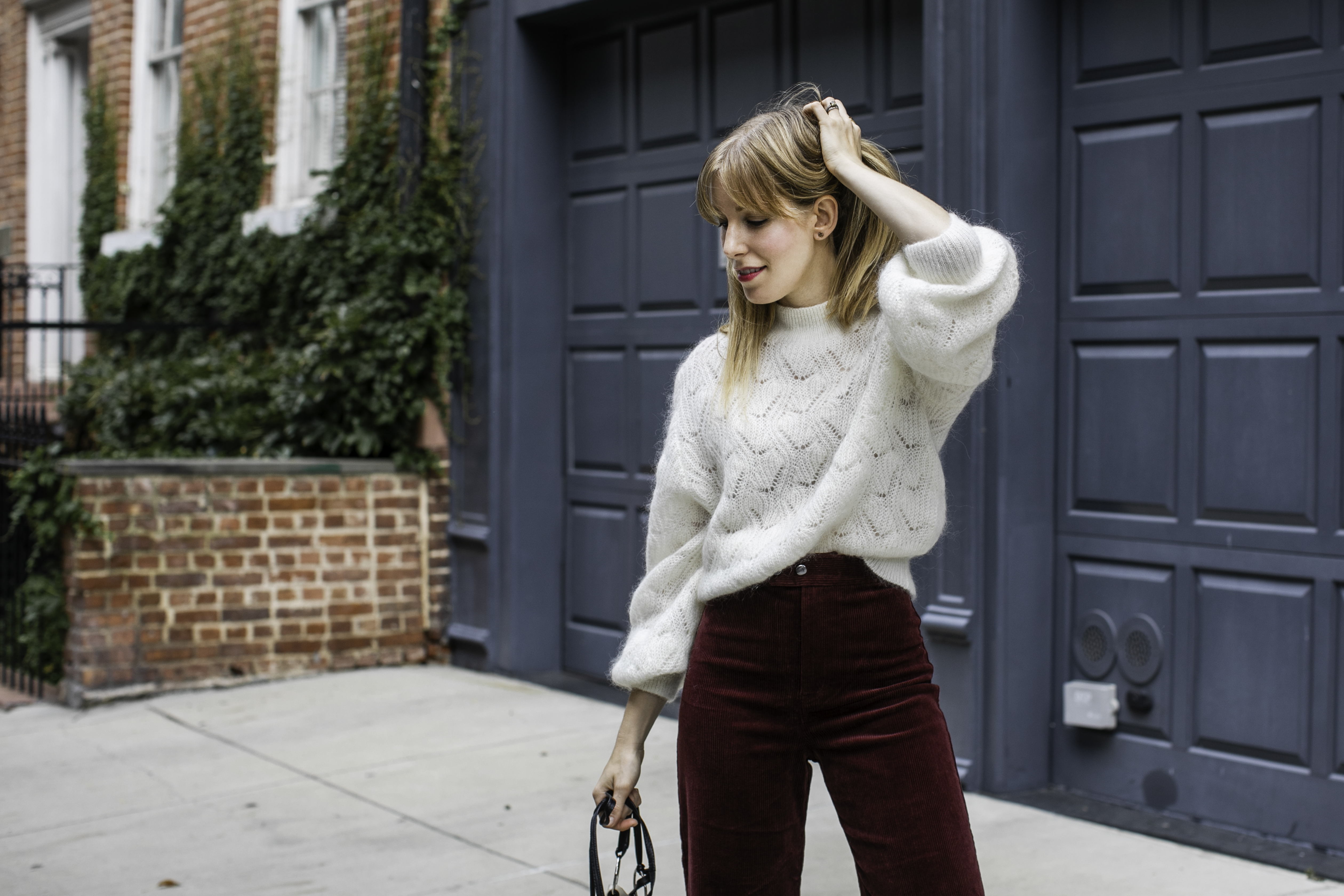 Puff Sleeves and Corduroy For Fall