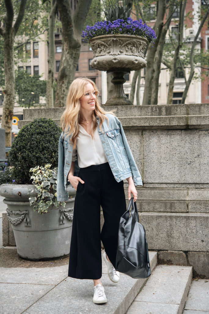 How I'm Styling Denim Culottes The RIGHT Way - My Style Vita