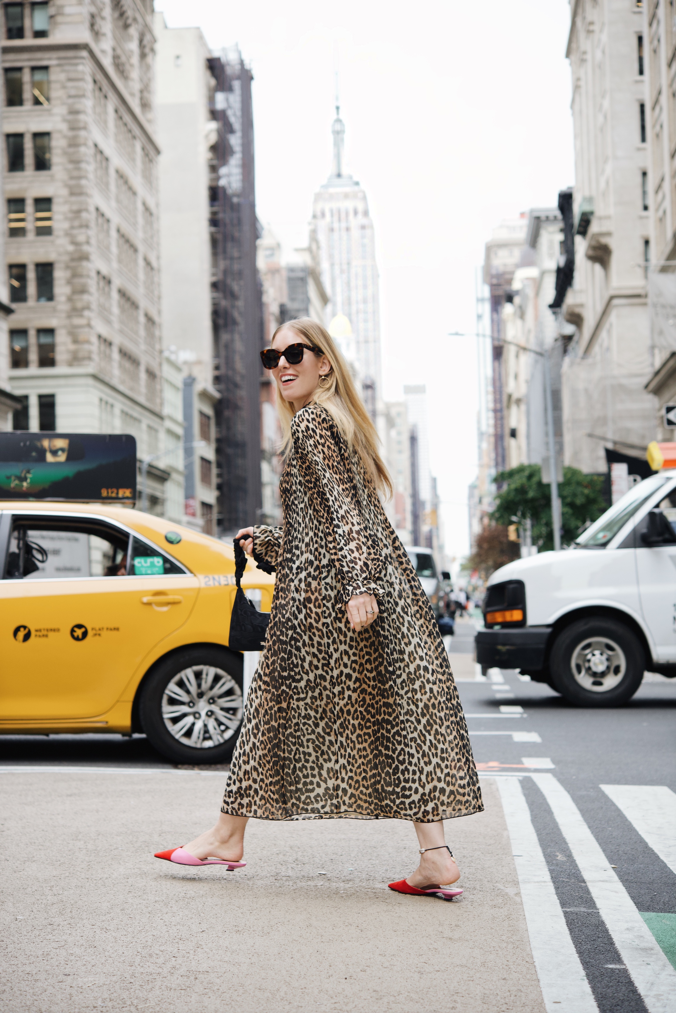 thenewyorkstylist nyfw style leopard ganni 2