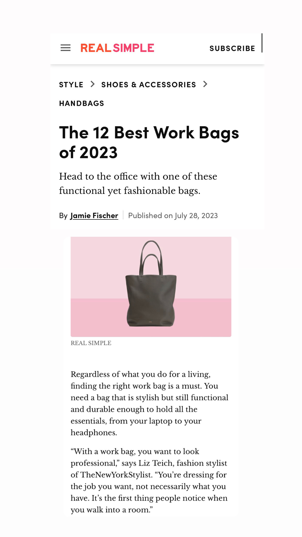 Best Work Bags For Women 2023 - Forbes Vetted